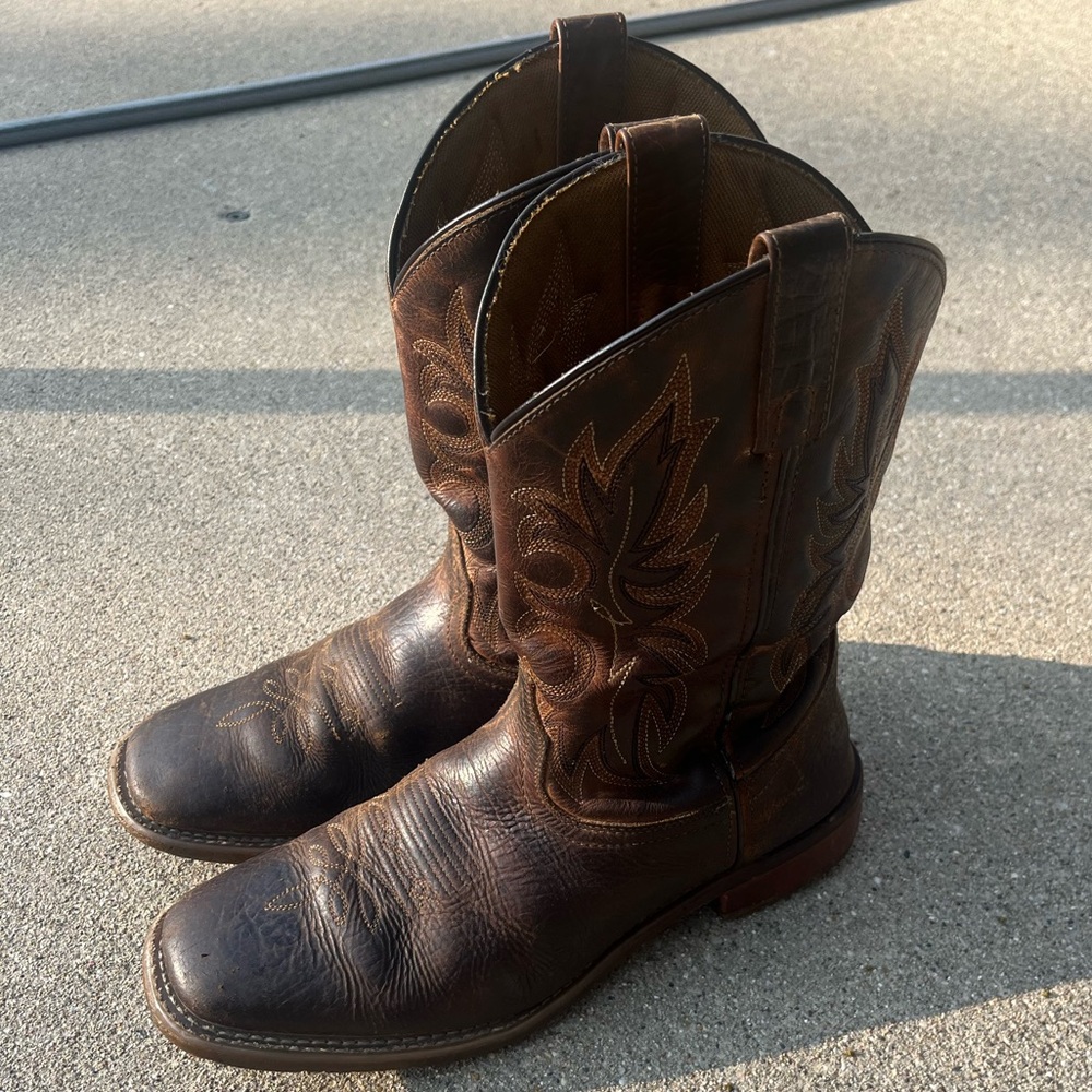 Laredo - Durant Cowboy Boots - Rust (Size: 10)